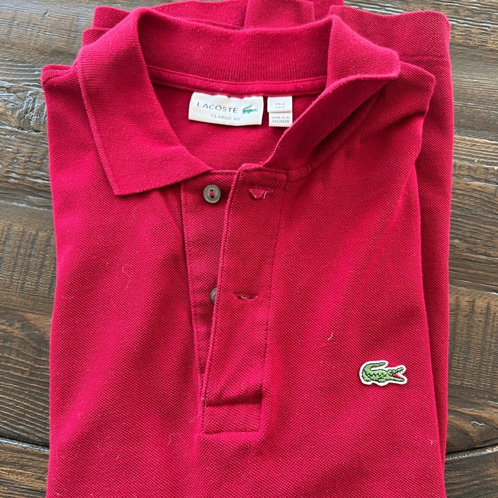 Mens Lacoste Polo